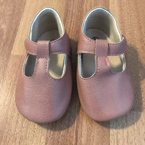 Sweet n Swag T-strap vegan leather moccasins